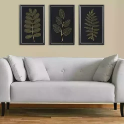 Kirklands Home Martha Stewart Botanical Framed Prints, Set of 3 New