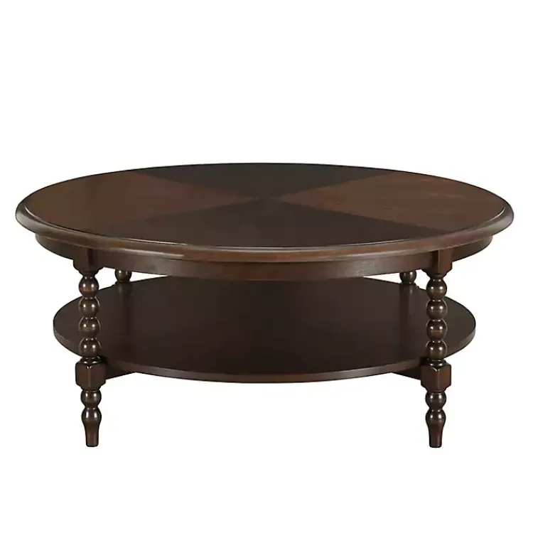 Kirklands Home Martha Stewart Round Coffee Table Brown Best