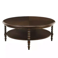 Kirklands Home Martha Stewart Round Coffee Table Brown Best