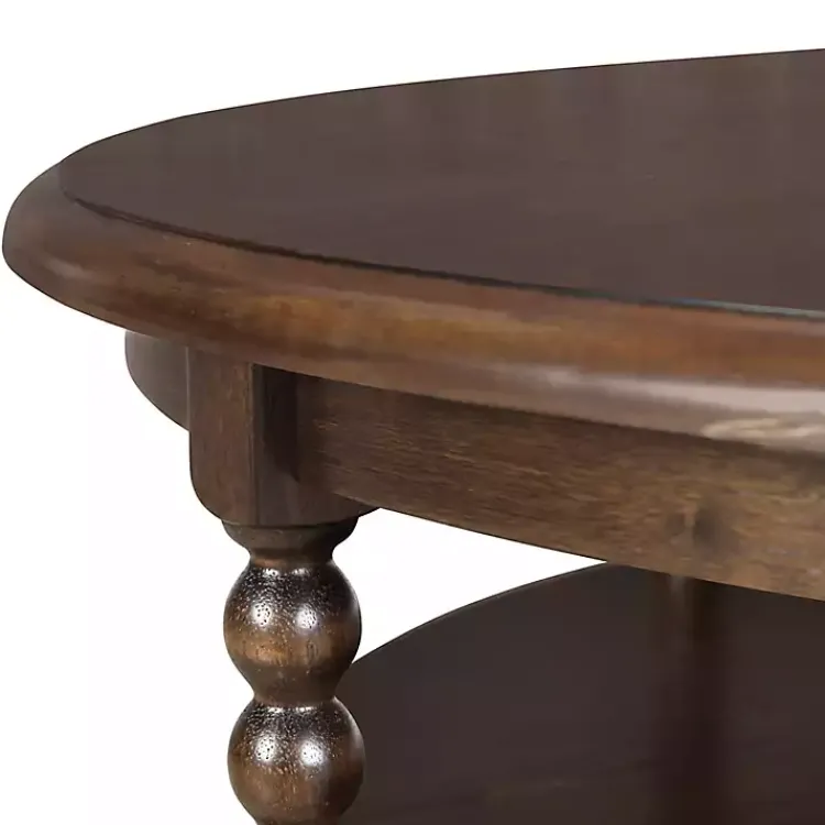 Kirklands Home Martha Stewart Round Coffee Table Brown Best