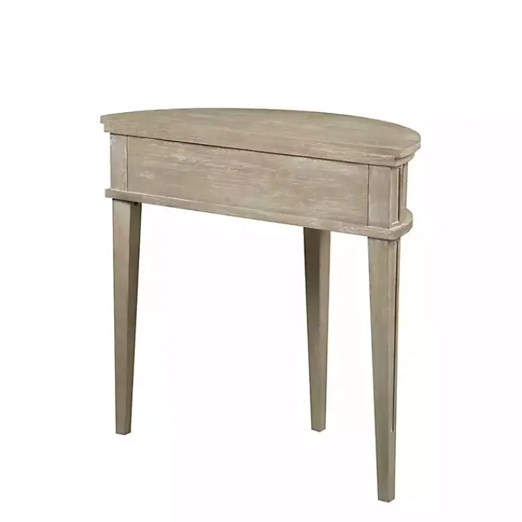 Kirklands Home Martha Stewart Half Moon Console Table Tan Online