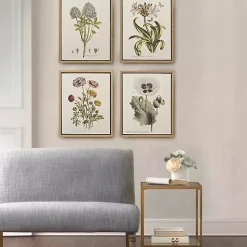 Kirklands Home Martha Stewart Herb and Floral Framed Print Set