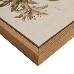 Kirklands Home Martha Stewart Herb and Floral Framed Print Set