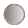 Kirklands Home Martha Stewart Natural Round Rattan Wall Mirror New