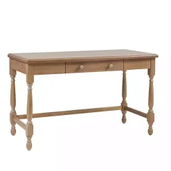Kirklands Home Martha Stewart Natural Wood Turned Legs Desk Clearance