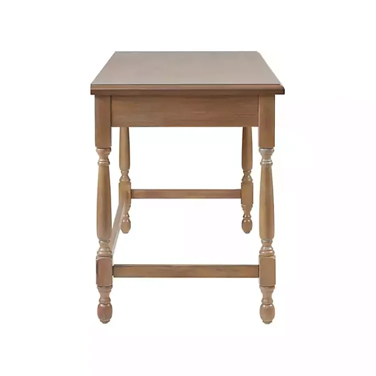 Kirklands Home Martha Stewart Natural Wood Turned Legs Desk Clearance