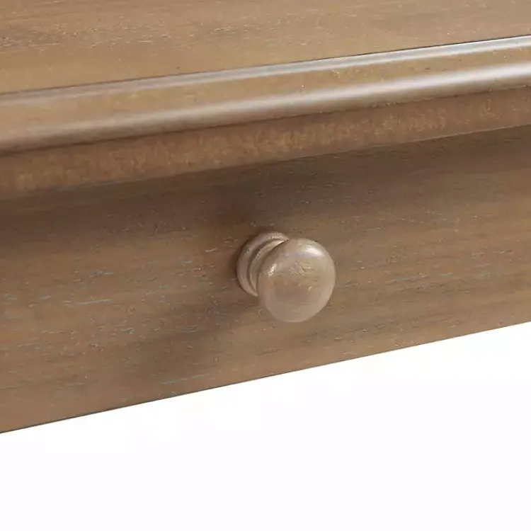 Kirklands Home Martha Stewart Natural Wood Turned Legs Desk Clearance