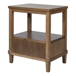 Kirklands Home Martha Stewart Toasted Almond Wood Nightsd Tan Sale