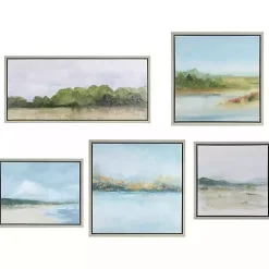 Kirklands Home Martha Stewart Vista Canvas Art Prints, Set of 5 Best