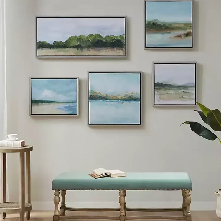 Kirklands Home Martha Stewart Vista Canvas Art Prints, Set of 5 Best