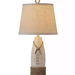 Kirklands Home Martha's Vineyard White Buoy Table Lamp Outlet