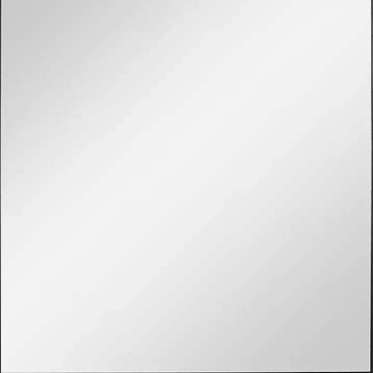 Kirklands Home Matte Metal Square Framed Mirror Black Online