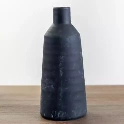 Vases>Kirklands Home Matte Modern Vase, 11 in. Black