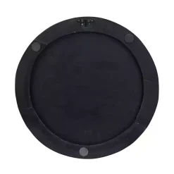 Kirklands Home Matte Ribbed Sunburst Wall Plates, Set of 3 Black Outlet