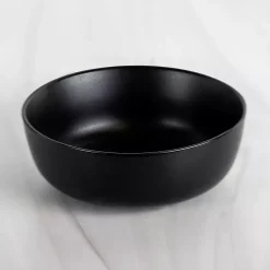 Kirklands Home Matte Simple Things Cereal Bowl Black New