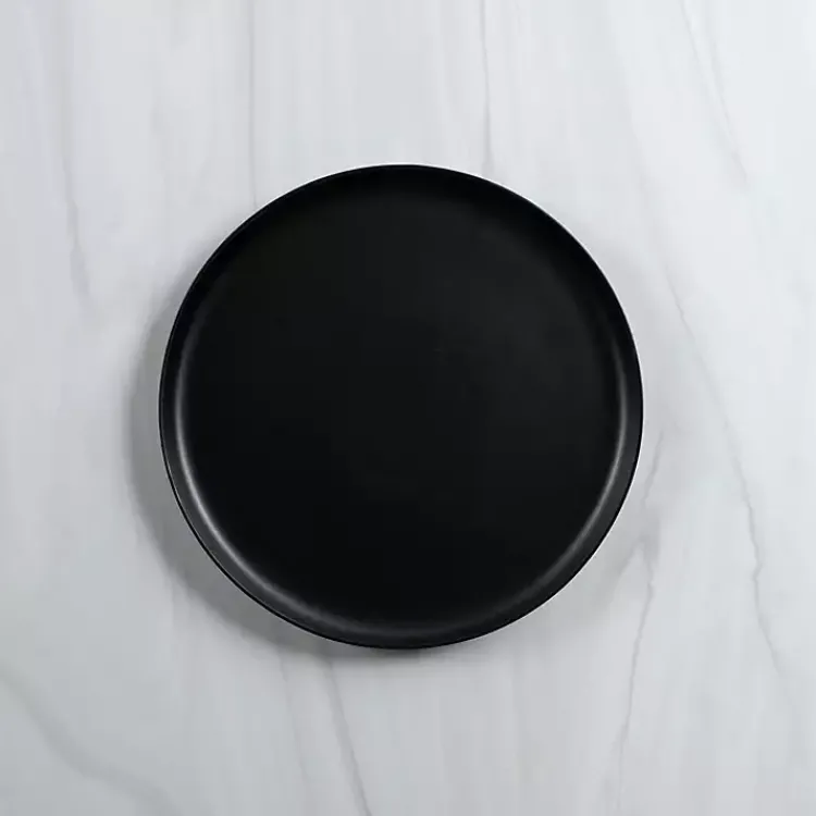 Kirklands Home Matte Simple Things Salad Plate Black Outlet