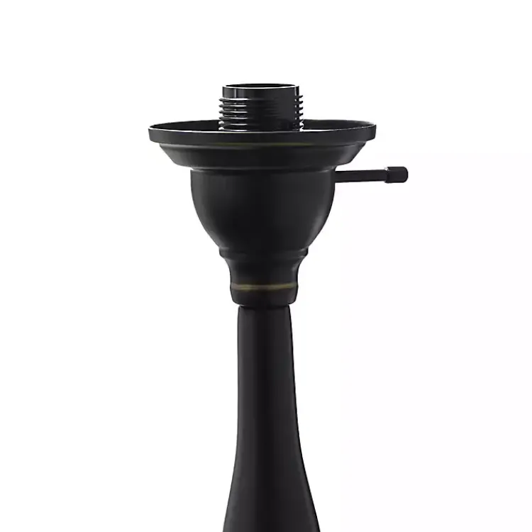 Kirklands Home Matte Bronze and White Reading Arm Torchiere Brown Online