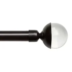 Kirklands Home Matte Bronze Eleanor Curtain Rod Set, 120 in. Hot