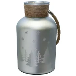 Christmas Decorations>Kirklands Home Matte Christmas Tree Pillar Candle Holder Silver