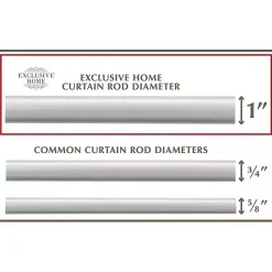 Kirklands Home Matte Duke Curtain Rod, 120 in. Silver Online
