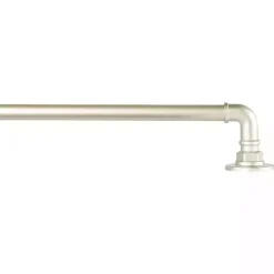 Kirklands Home Matte Silver Hyde Wrap Around Curtain Rod, 120 in. Sale