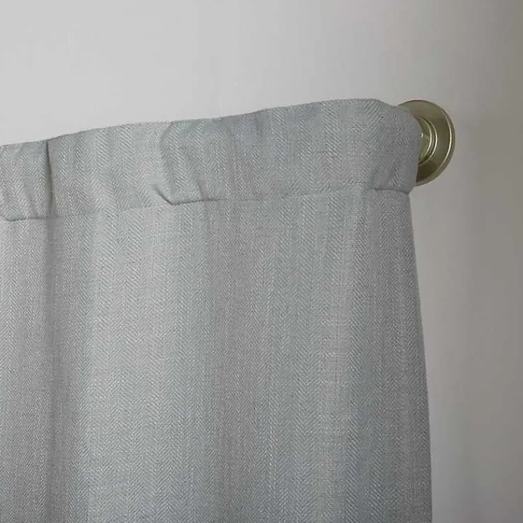 Kirklands Home Matte Silver Hyde Wrap Around Curtain Rod, 120 in. Sale