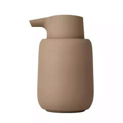 Kirklands Home Matte Modernity Ceramic Soap Dispenser Tan Online
