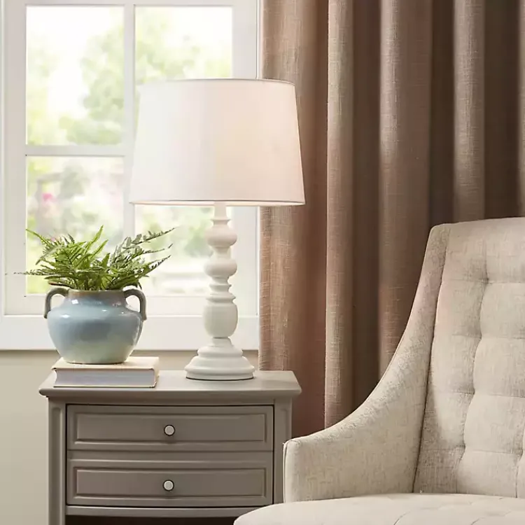 Kirklands Home Matte Candlestick Martha Stewart Table Lamp White Best