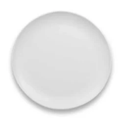 Kirklands Home Matte Melamine Coupe Dinner Plates, Set of 6 White Best