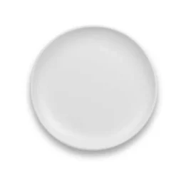 Kirklands Home Matte Melamine Coupe Salad Plates, Set of 6 White Outlet