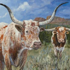 Kirklands Home Mavericks Framed Canvas Art Print Sale