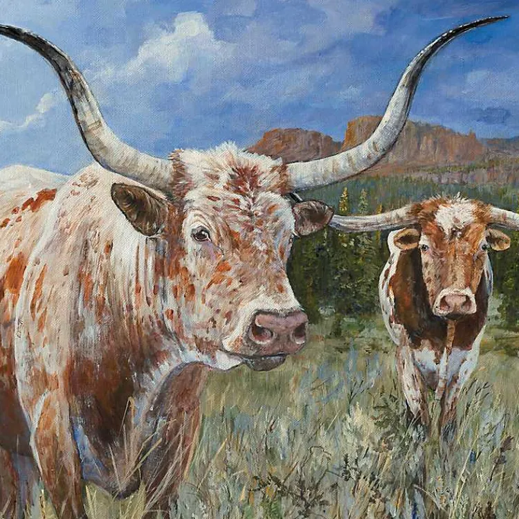 Kirklands Home Mavericks Framed Canvas Art Print Sale