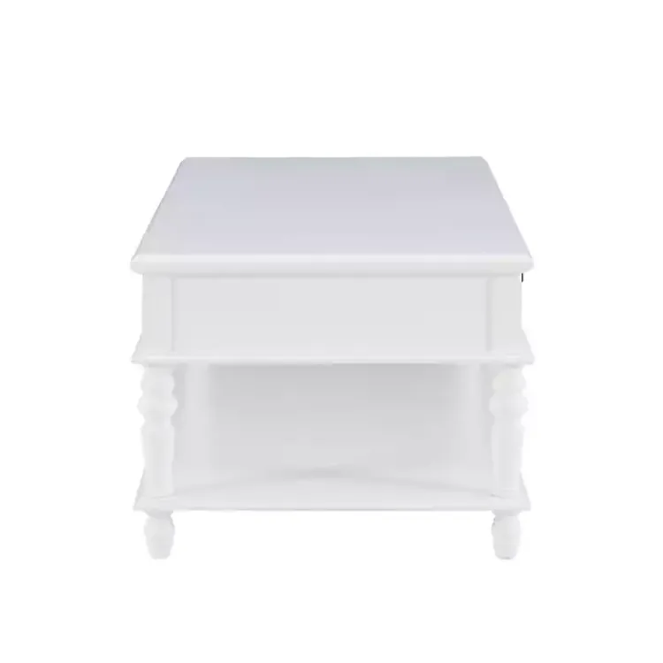 Kirklands Home McGhie 2-Drawer Coffee Table White Discount