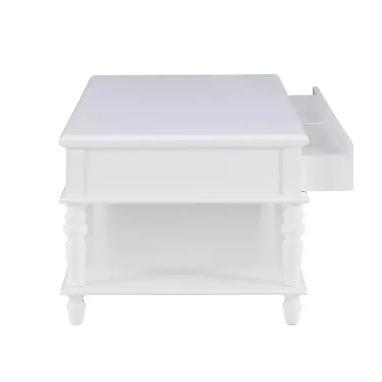 Kirklands Home McGhie 2-Drawer Coffee Table White Discount