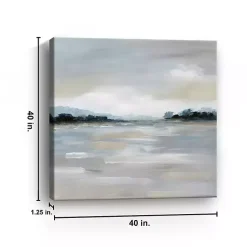 Kirklands Home Meadow Clearing Canvas Art Print, 40x40 in. Gray Best