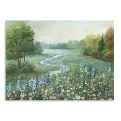 Kirklands Home Meandering Stream Canvas Art Print Sale