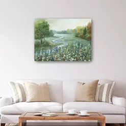 Kirklands Home Meandering Stream Canvas Art Print Sale