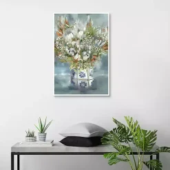 Kirklands Home Mediterranean Bouquet I Framed Canvas Art Print Sale