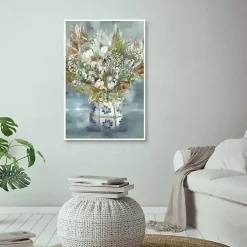 Kirklands Home Mediterranean Bouquet I Framed Canvas Art Print Sale