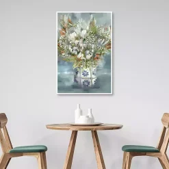 Kirklands Home Mediterranean Bouquet I Framed Canvas Art Print Sale