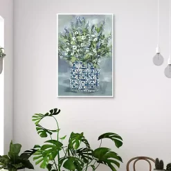 Kirklands Home Mediterranean Bouquet II Framed Canvas Art Print Clearance