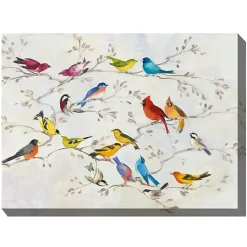 Kirklands Home Meet and Greet Outdoor Canvas Art Print Clearance