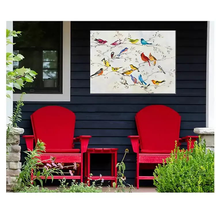 Kirklands Home Meet and Greet Outdoor Canvas Art Print Clearance