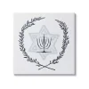 Hanukkah Decorations>Kirklands Home Menorah Wreath Canvas Art Print