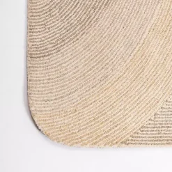 Kirklands Home Merced Rounded Corners Area Rug, 7x9 Tan