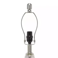 Kirklands Home Mercury Glass Curvy Table Lamp White Discount