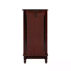 Kirklands Home Merlot Wood 7-Drawer Joslyn Jewelry Armoire Brown Outlet