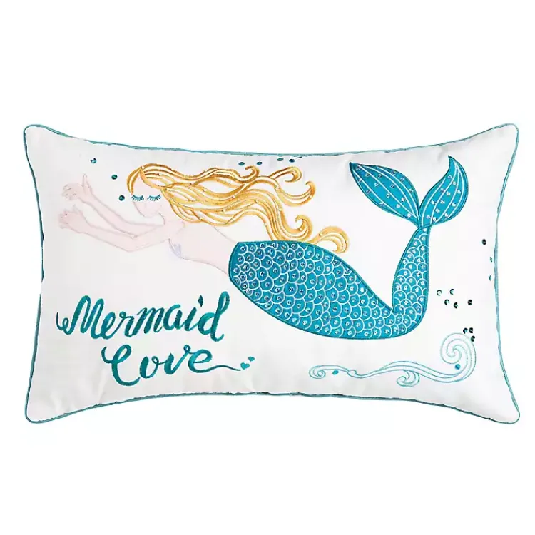 Pillows>Kirklands Home Mermaid Love Lumbar Pillow