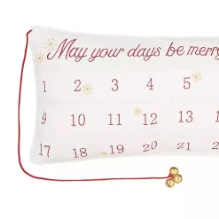 Christmas Pillows>Kirklands Home Merry & Bright Advent Calender Lumbar Pillow