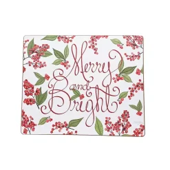 Christmas Dining & Entertaining>Kirklands Home Merry & Bright Hardboard Placemats, Set of 6